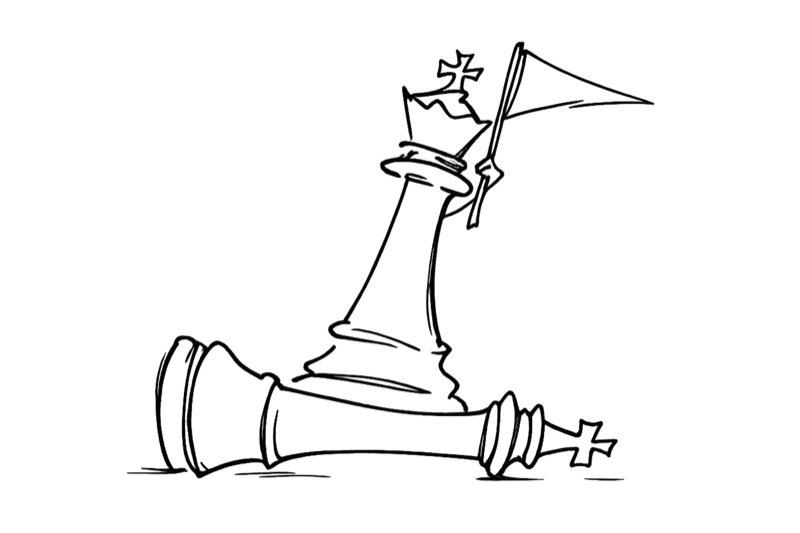 Rookly case study card illustration